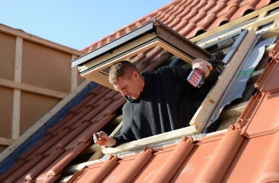 Pose de fenêtres de toit Velux à Goyrans